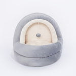 Soft Plush Pet Bed for Cats and Small Dogs