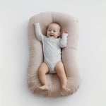 Portable Baby Nest Lounger, Cotton Newborn Bed