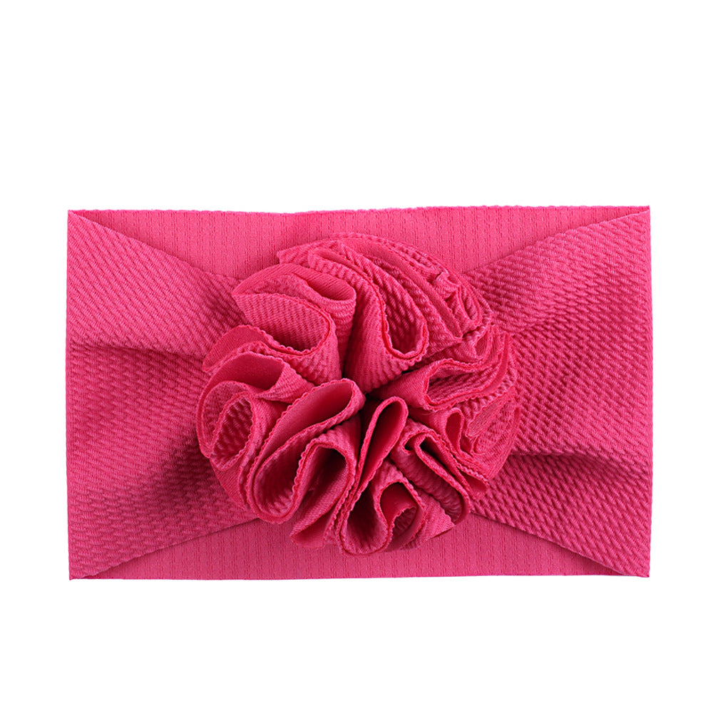 Baby Flower Headband, Soft Stretch