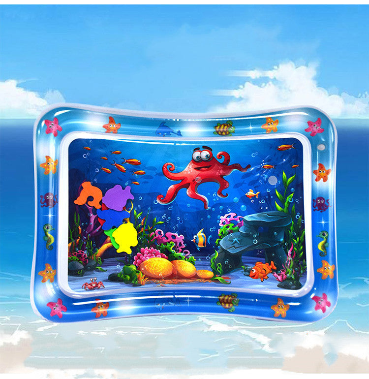 Baby Inflatable Water Play Mat, Tummy Time Cushion