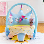 Funda de asiento de apoyo para bebé, lavable, para aprender a sentarse, silla de felpa para niños pequeños
