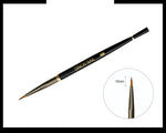 Set di pennelli per nail art, 5 penne di precisione