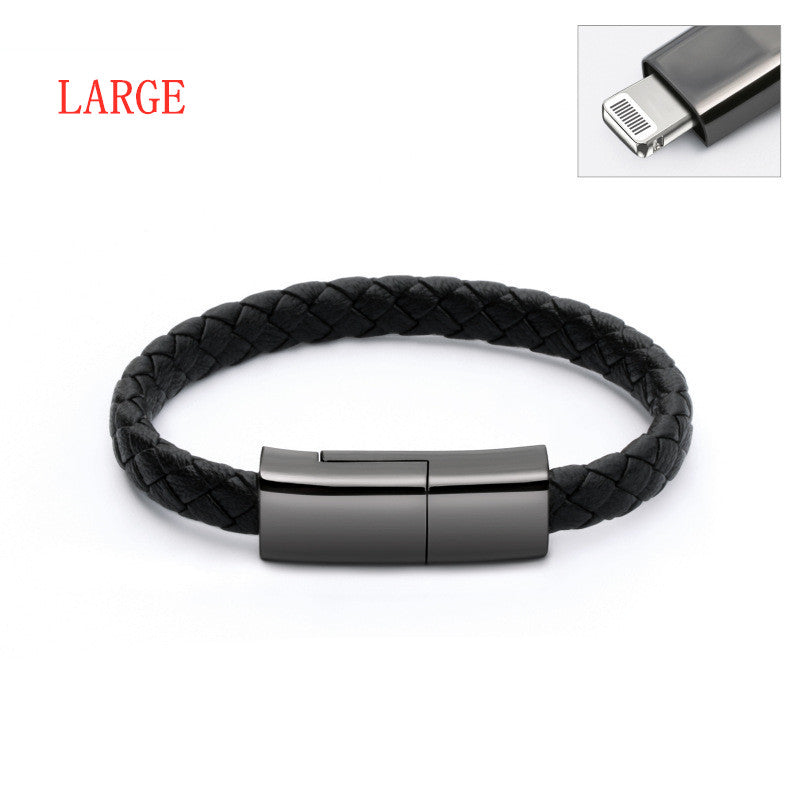 Cable de carga de pulsera portátil