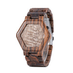 LED Wooden Watch