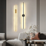 Moderne LED-wandlamp met lange strip