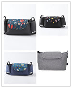 Organizador multifuncional para cochecito de bebé, bolsa de maternidad para pañales, accesorios para cochecito con portavasos