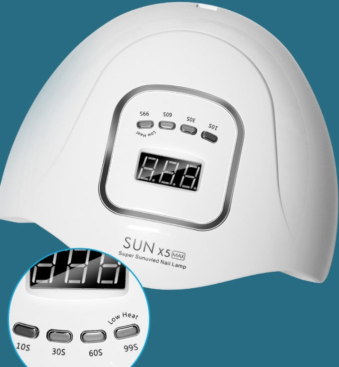 120W UV LED-nagellamp, gelpolishdroger met timer