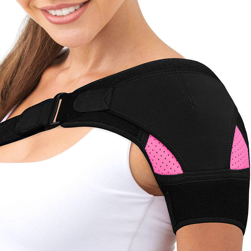 Adjustable Neoprene Shoulder Brace with Pressure Pad