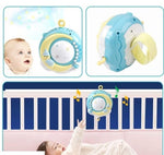 Babyrasseln Kinderwagen-Mobile Spielzeughalter Rotierendes Mobile Bettglocke Spieluhr Projektion Neugeborene