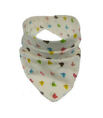Waterdichte driehoekige baby-slabbetjes van katoen met cartoonprint, bandana-slabbetjes voor kwijlen, pasgeborene