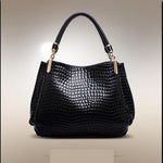 Women's Crocodile Pattern Handbag