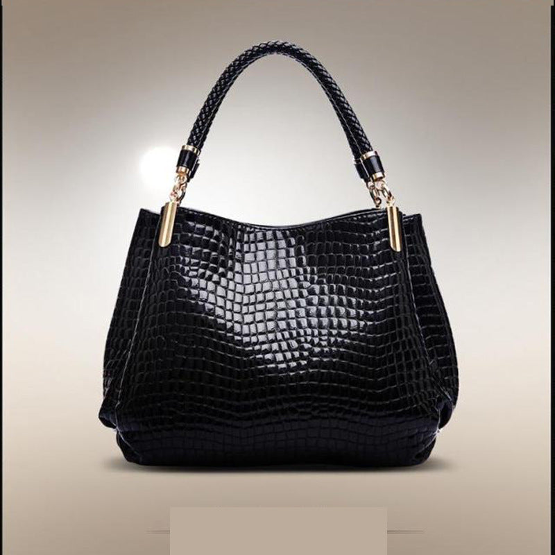 Women's Crocodile Pattern Handbag