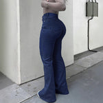 Straight-Leg Casual Work Jeans