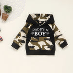 Camo-Kapuzenpullover- und Hosen-Set für Kleinkinder (Jungen)