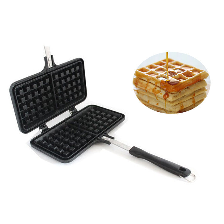 Stampo per dolci a scacchi waffle nero Home Fashion