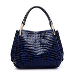 Women's Crocodile Pattern Handbag