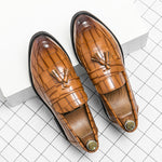 Mocassins de Homem de Bico Fino sem Atacadores