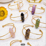 Natural Crystal Bracelet Hexagonal Column Bracelet