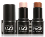 Stick illuminateur de contour, bâton sculptant éclat du visage