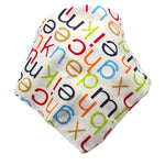 Waterdichte driehoekige baby-slabbetjes van katoen met cartoonprint, bandana-slabbetjes voor kwijlen, pasgeborene