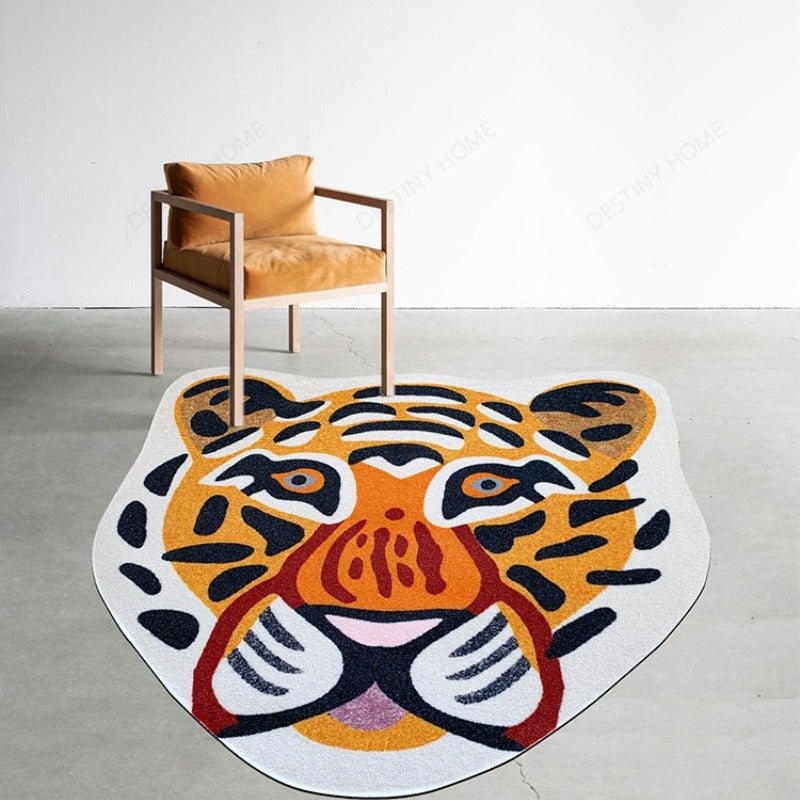 Dicke Bodematte aus Kunstkaschmir