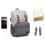 Bolso maternal de gran capacidad multifuncional LEQUEEN