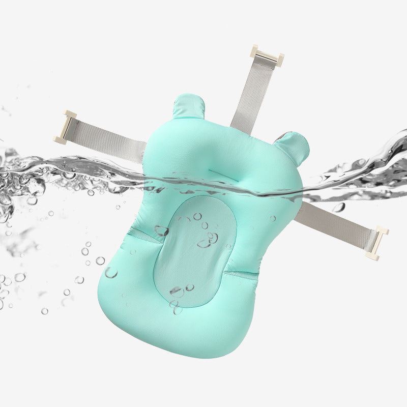 Baby Bath Support Net with Safety Buckle