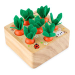 Wooden Carrot Harvest Puzzle Toy