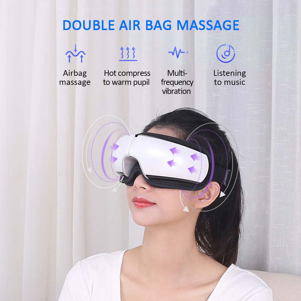 Heated Eye Massager with Air Pressure