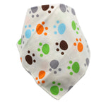 Waterdichte driehoekige baby-slabbetjes van katoen met cartoonprint, bandana-slabbetjes voor kwijlen, pasgeborene