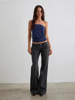 Slim Micro-Flared Stretch Jeans