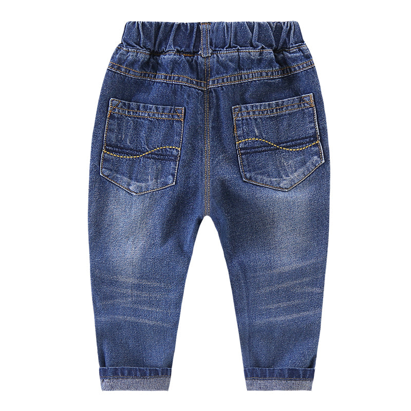 Boys Ripped Casual Jeans