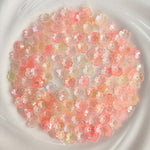 Irisierende Acryl-Blumenperlen zur Schmuckherstellung