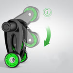 Klappbares Bauchroller-Set