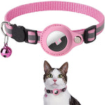 Coleira Refletora para Animal de Estimação com Suporte para AirTag
