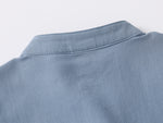 T-shirt a maniche corte con scollo a V da bambino, in cotone