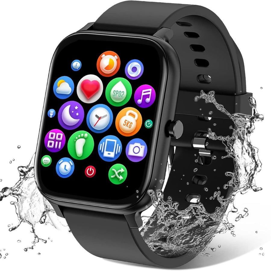 Unisex 1,69-inch touchscreen fitnes-smartwatch