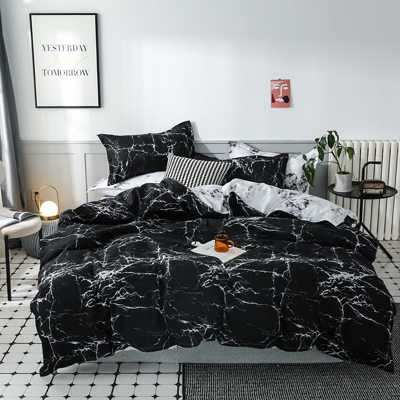 Black Bedding Set