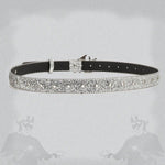 Wide Belt, Fashion Personalized Sequin-decorated Jeans Belt