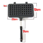 Stampo per dolci a scacchi waffle nero Home Fashion