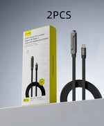 Câble de charge rapide avec support de téléphone pliable