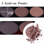 Mehrfarbiges Lidschatten- und Gesichts-Make-up-Paletten-Set