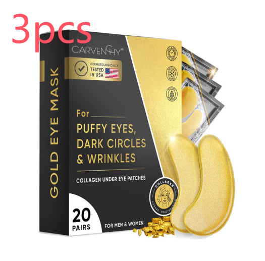 24K Gold Under-Eye Patches, 20 Pairs