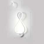 Nordische minimalistische LED-Wandleuchte