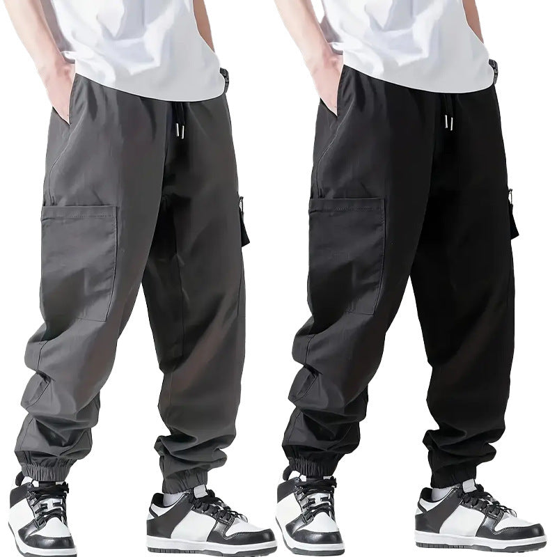 Freizeithose mit Kordelzug und Taschen für Herren