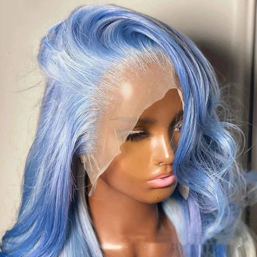 Body Wave human haar lace front pruik, 13x4, 150 densiteit