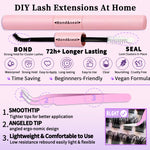 Lash Cluster Kit, 640 stuks, 9-16mm D-krul