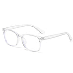 Blue-light-blocking Glasses With UV Protection And A Square Frame