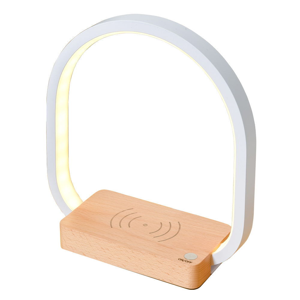 Candeeiro de secretária LED multifuncional com base de carregamento