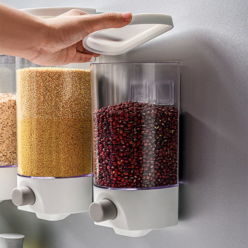 Wall-Mounted Dry Food Dispenser